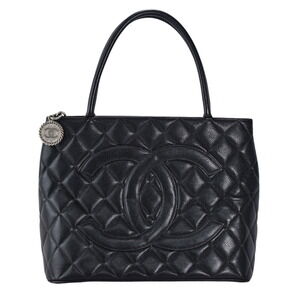 CHANEL Reissue Tote Bag Black Caviar